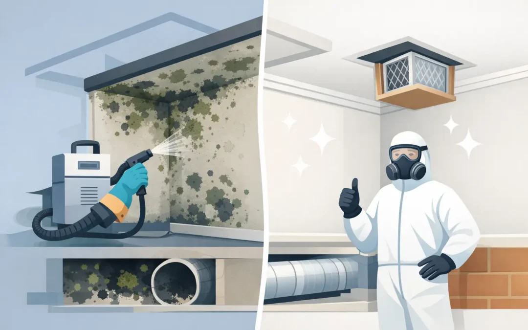 Mold Remediation Before and After Explained