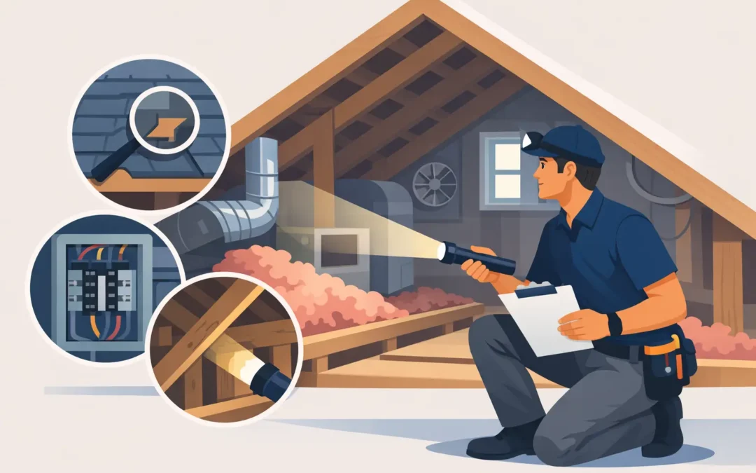 Attic Inspection for Homebuyers: What Matters